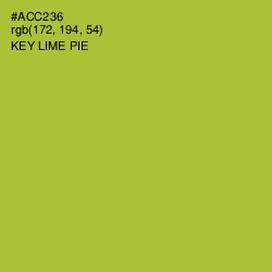 #ACC236 - Key Lime Pie Color Image